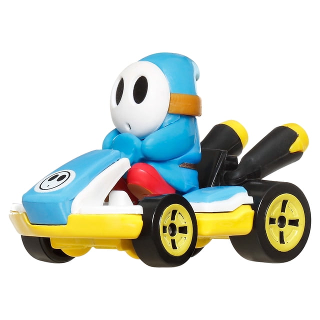 Hot Wheels Mario Kart, 1:64 Scale Die-Cast Toy Vehicle for Play or Display (Styles May Vary)