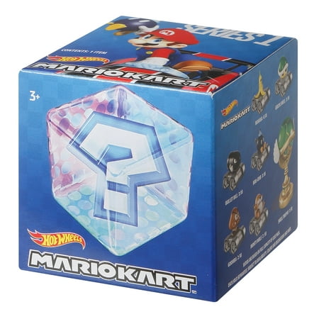 Hot Wheels Mario Kart Accessory Vehicles for Hot Wheels Track (Character May Vary)