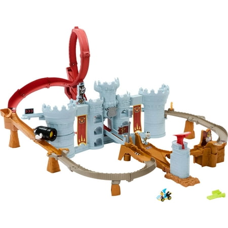 Hot Wheels - Mario Kart Bowser's Castle Track Set