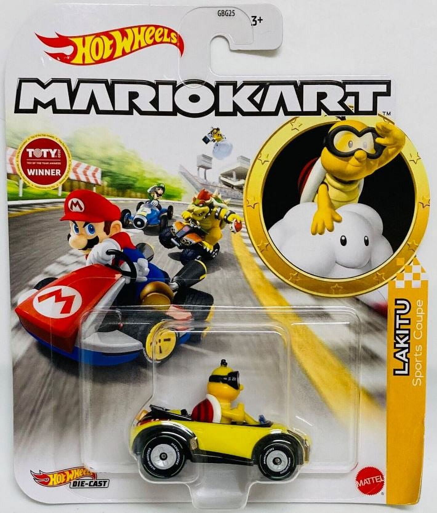Hot Wheels Mario Kart Lakitu Sports Coupe 164 Scale Diecast