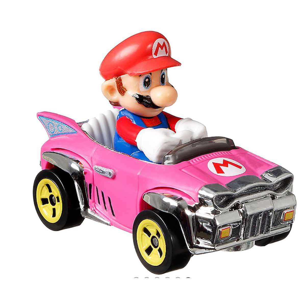 Hot Wheels Mario Kart Mario Diecast Car (Bandwagon) (No Packaging