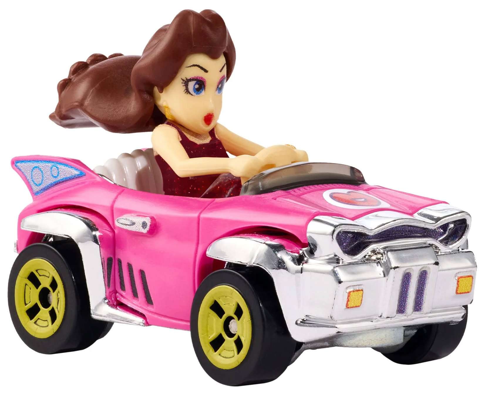Hot Wheels Mario Kart Pauline Diecast Car - Walmart.com