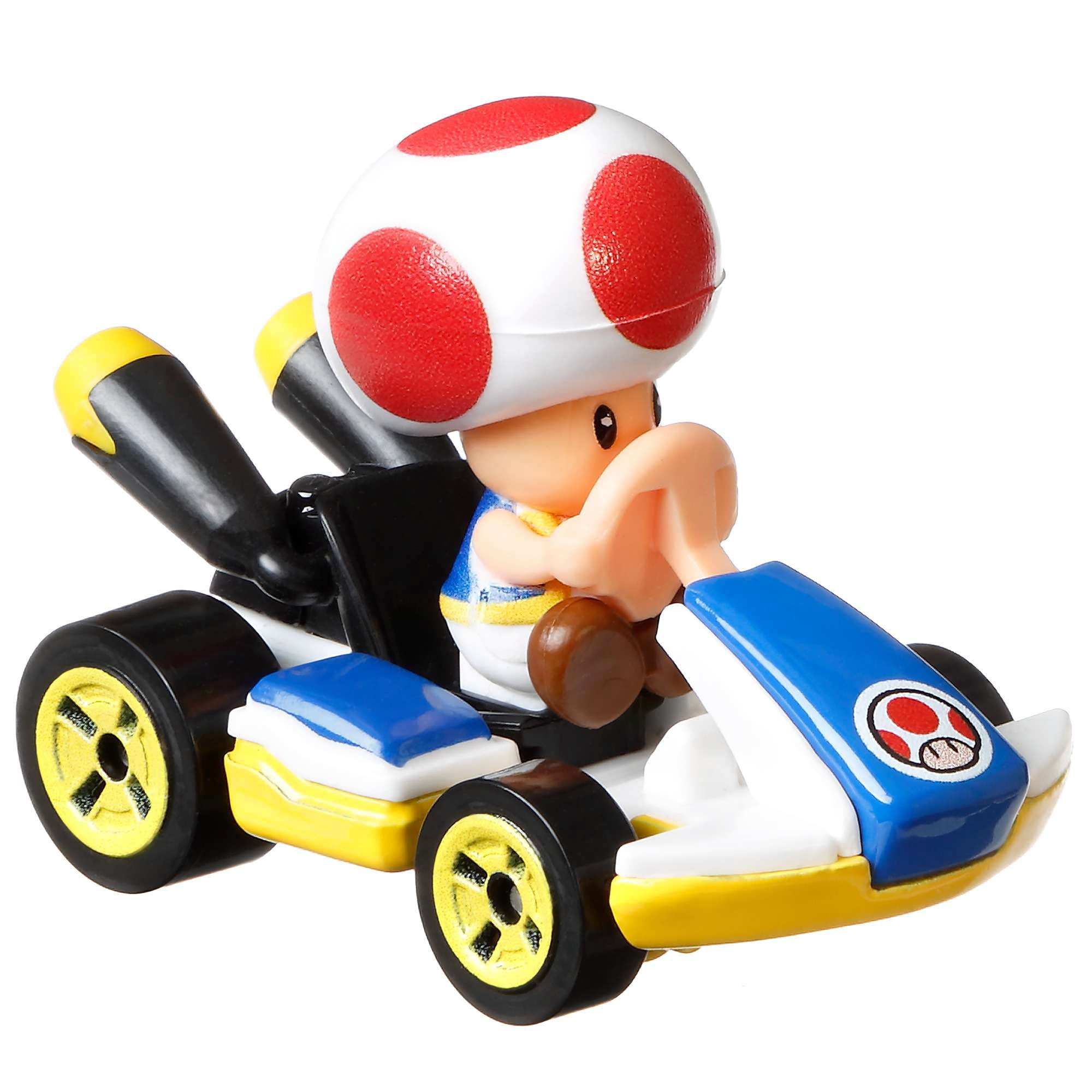 Hot Wheels Mario Kart Standard Kart Toad Diecast Car (No Packaging