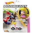 thumbnail image 1 of Hot Wheels MarioKart Peach P-Wing Vehicle, 1 of 3