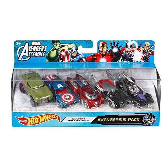 Hot Wheels Marvel Avengers Assemble Avengers 5-Pack