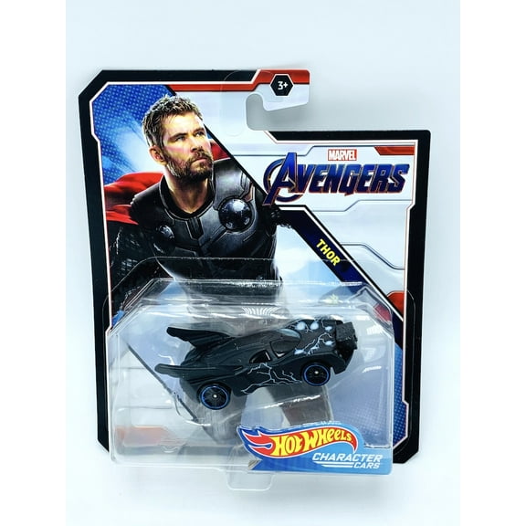 Hot Wheels Marvel Avengers THOR Character Car Diecast 1:64 Scale
