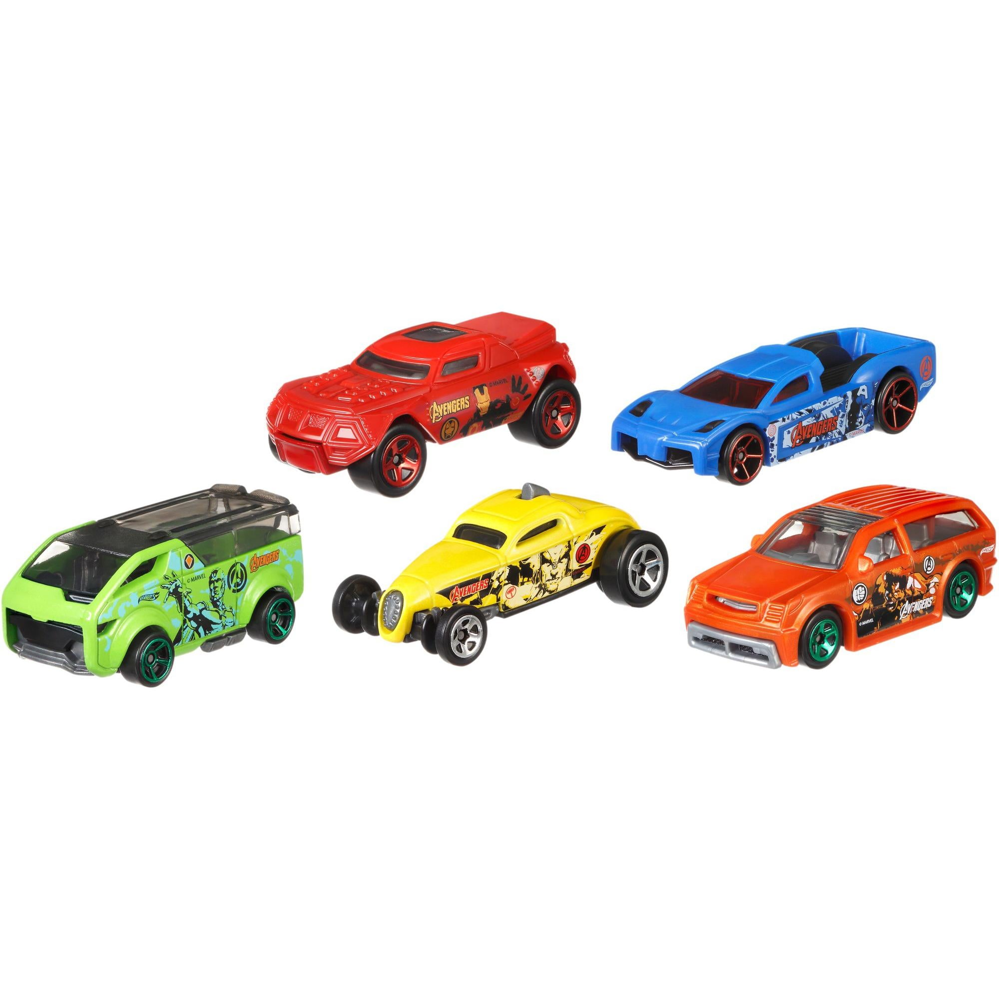 Hot Wheels Marvel Avengers Vehicle 5-Pack Hot Wheels Marvel Avengers Vehicle 5-Pack
