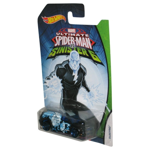 Hot Wheels Marvel Ultimate Spider-Man vs Sinister 6 (2015) Fandango Electro Black Toy Car