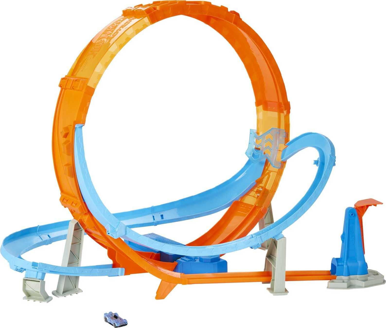  Hot Wheels Sky Crash Tower Track Set, 2.5+ ft High