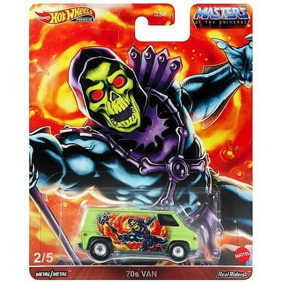 Hot Wheels Masters of the Universe Skeletor 70s Van Real Riders Diecast 1/64