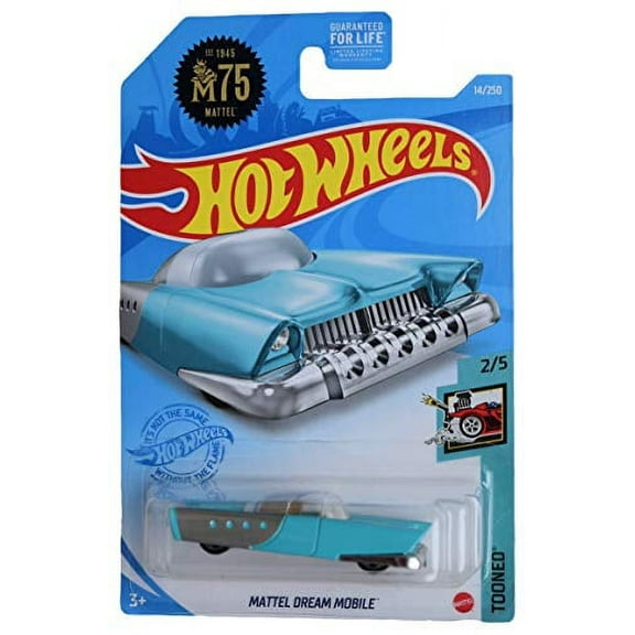 Hot Wheels Mattel Dream Mobile (Light Blue) 2021 Tooned