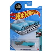 Hot Wheels Mattel Dream Mobile Light Blue 2021 Tooned