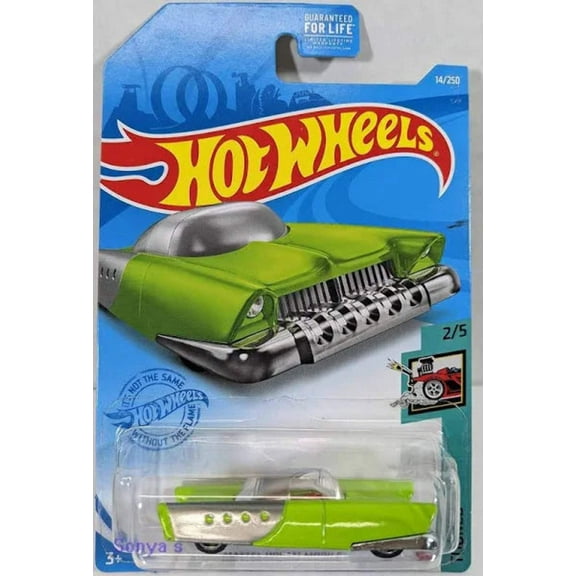 Hot Wheels Mattel Dream Mobile, Tooned 2/5 Green 14/250