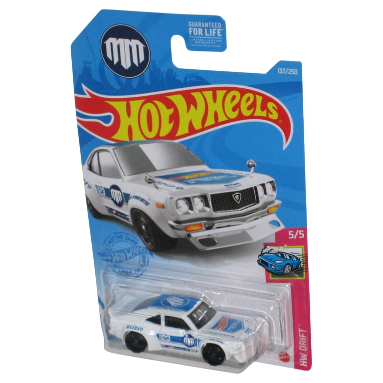Hot Wheels Mazda RX-3 HW Drift 5/5 (2020) White Toy Car 137/250