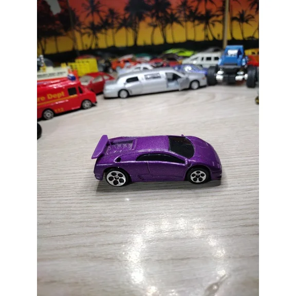 Hot Wheels McDonalds Lamborghini Diablo 1:64 China Metallic Purple