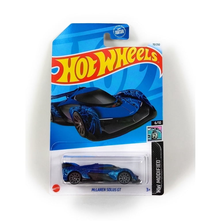 Hot Wheels McLaren Solus Blue GT HW Modified 2024 - Diecast Car