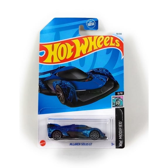 Hot Wheels McLaren Solus GT Car & Truck Play Vehicles, Blue