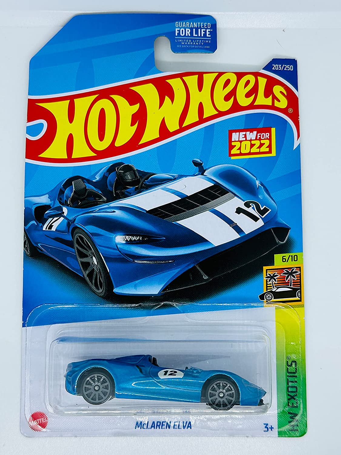 Hot Wheels Mclaren Elva (Blue) 2022 HW Exotics - Walmart.com