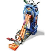 Hot Wheels Mega Garage Toy Car Race Track & Playset, Stores 35+ 164 Scale Vehicles