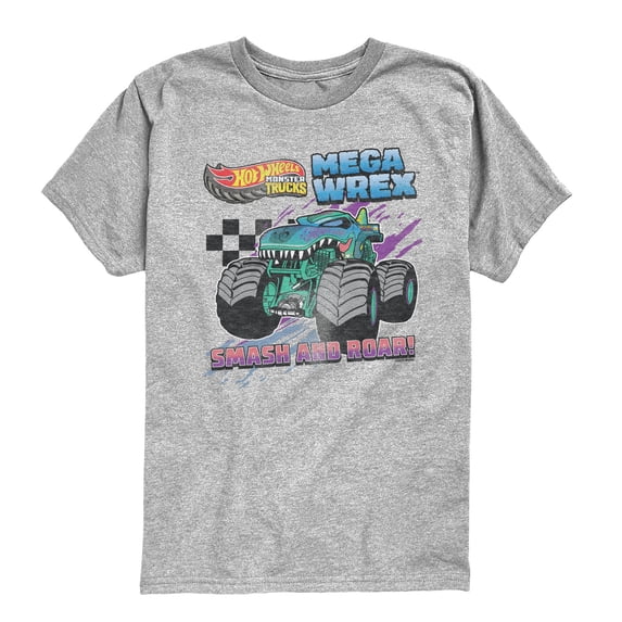 Hot Wheels - Mega Wrex - Youth Boys Short Sleeve Graphic T-Shirt