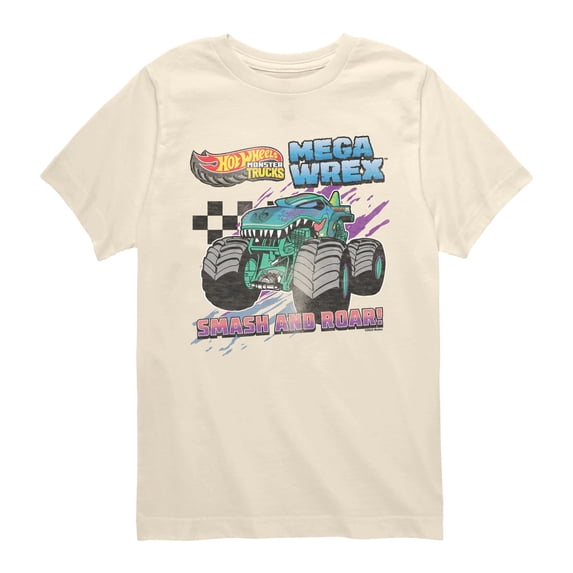 Hot Wheels - Mega Wrex - Youth Boys Short Sleeve Graphic T-Shirt