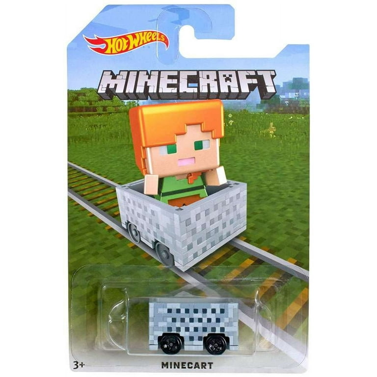 Hot wheels minecraft cart hotsell