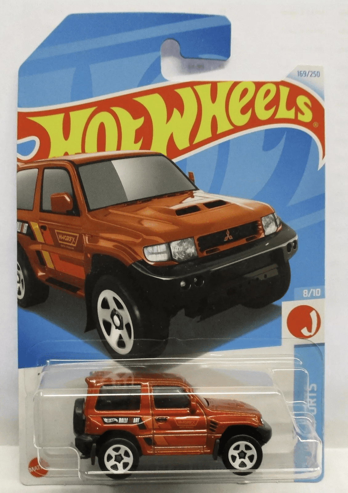 Hot Wheels Mitsubishi Pajero Evolution 169 250 HW J Imports 8 10