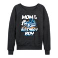 thumbnail image 1 of Hot Wheels - Mom Of Birthday Boy - Women's Lightweight French Terry Long Sleeve Shirt, 1 of 4