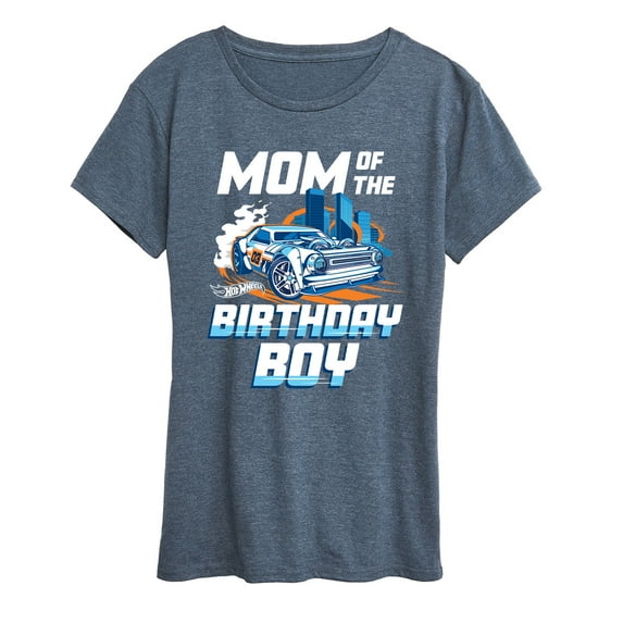 Hot Wheels - Mom Of Birthday Boy - Women's Short Sleeve Graphic T-Shirt
