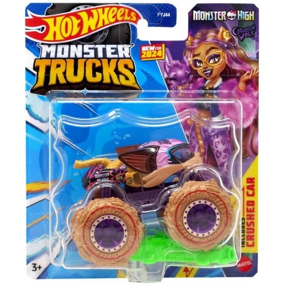 Hot Wheels Monster High Clawdeen Wolf Diecast Car