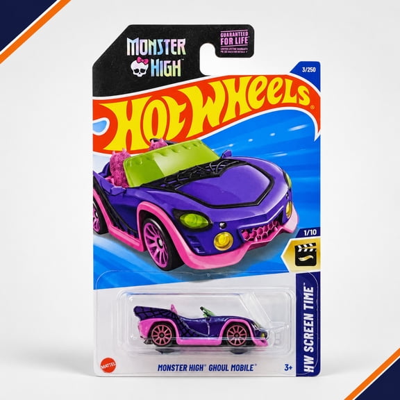 Hot Wheels Monster High Ghoul Mobile | Screen Time Series 1/10