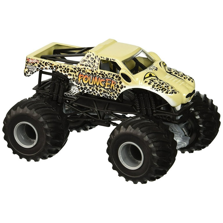 Hot Wheels Monster Jam 1 24 Scale Pouncer Vehicle