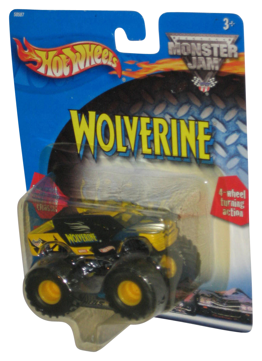 Hot Wheels Monster Jam (2001) Marvel XMen Wolverine 164 Toy Truck