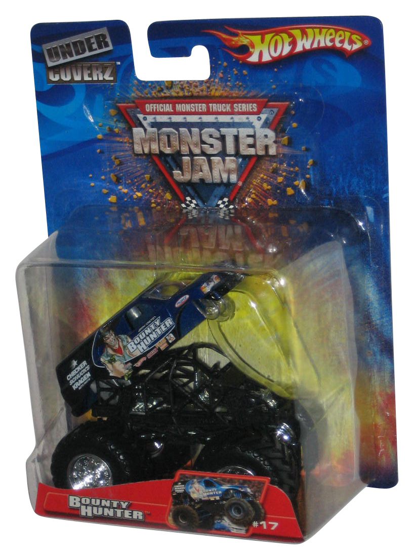 Hot Wheels Monster Jam (2006) Blue Bounty Hunter Under