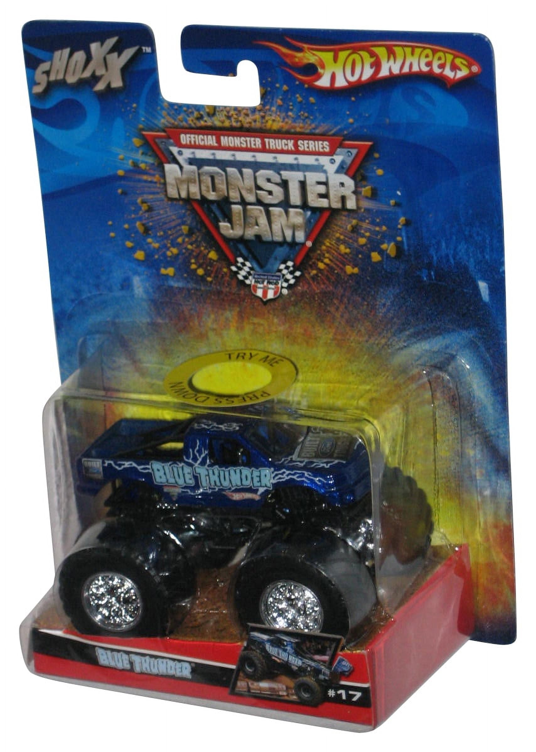 Hot wheels monster jam blue thunder clearance