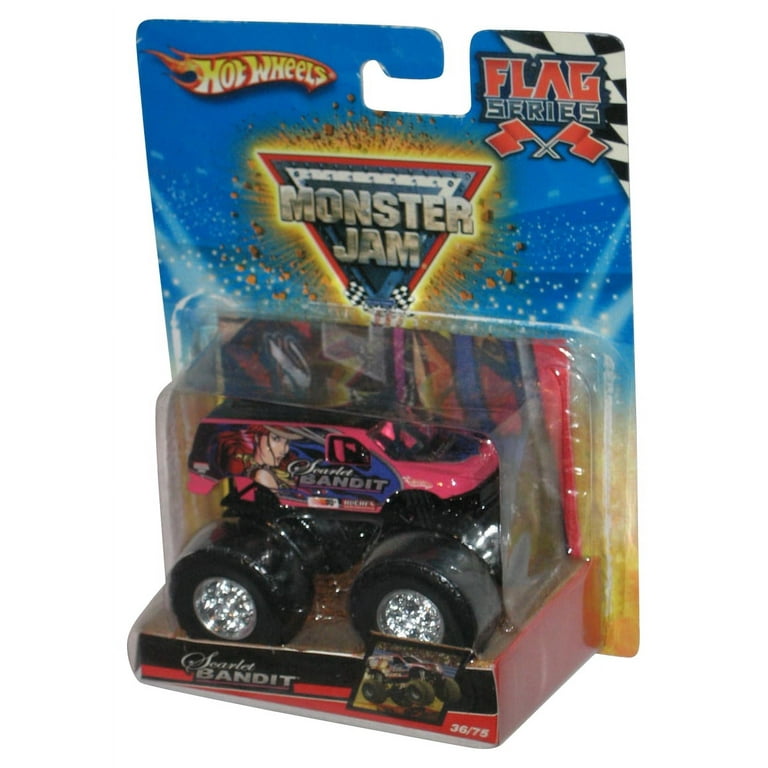 Hot Wheels Monster Jam 2009 - Scarlet Bandit Flag Series Toy