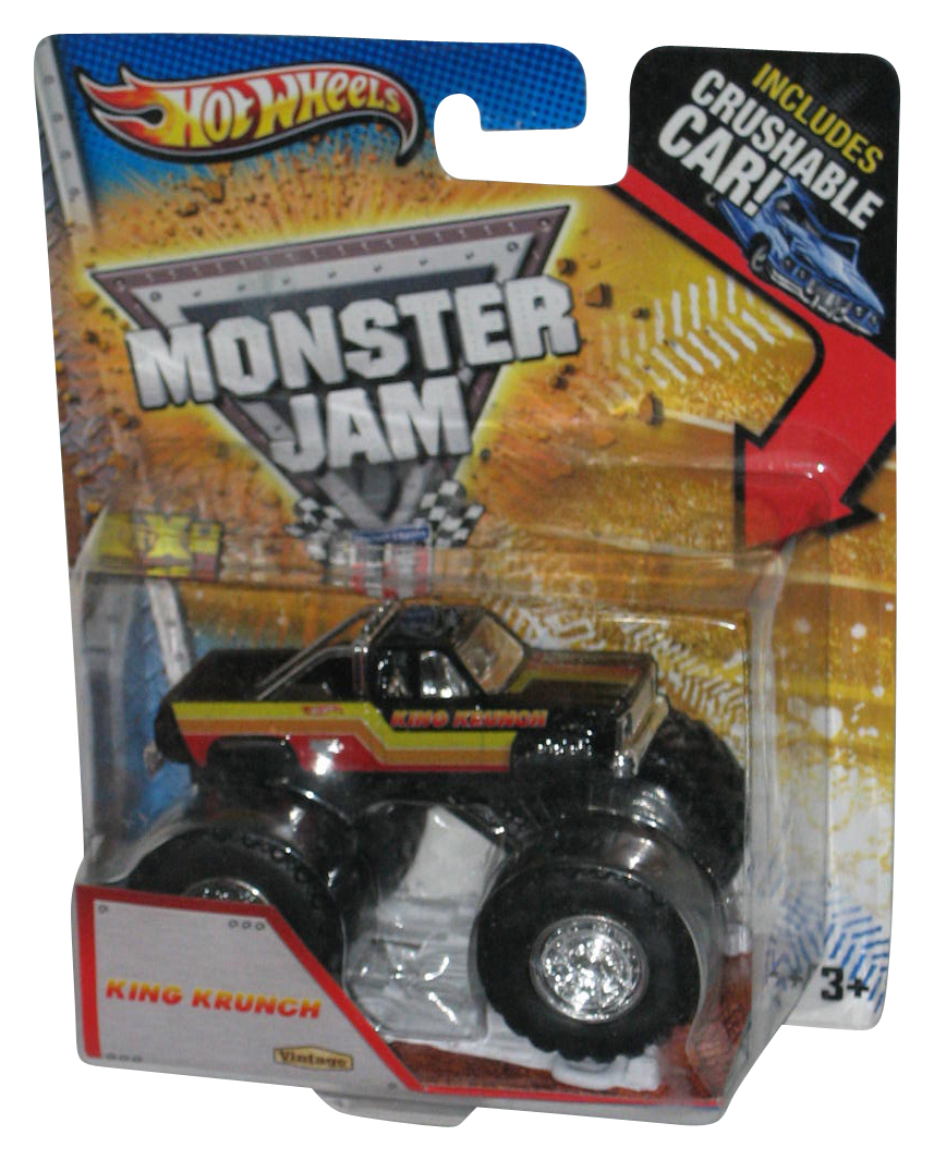 Hot Wheels Monster Jam (2012) King Krunch Vintage Toy Truck w
