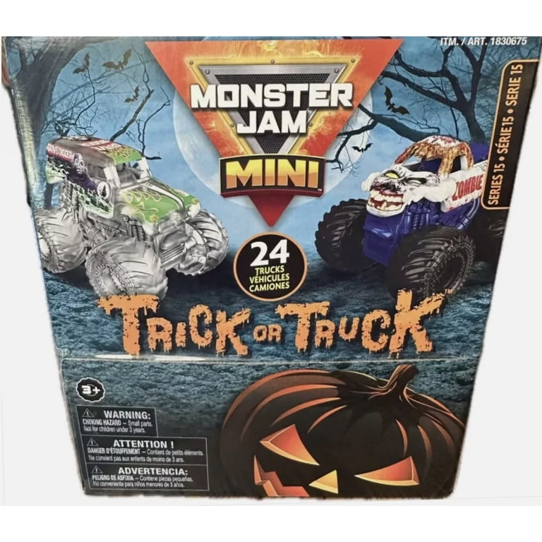 「箱無し」JAM  MADE 4nk trick mini Hot Wheels Monster Jam Mini Trick or Truck Box, 24 Mini Monster