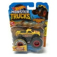 thumbnail image 1 of Hot Wheels Monster Truck All Fried Up Fast Foodie 3/5 1:64 Scale Die-Cast includes Cushable Car for Kids age 3 - 8 Years Old, Collectible Toy Truck with BIG Wheels for Crashing and Smashing, 1 of 1