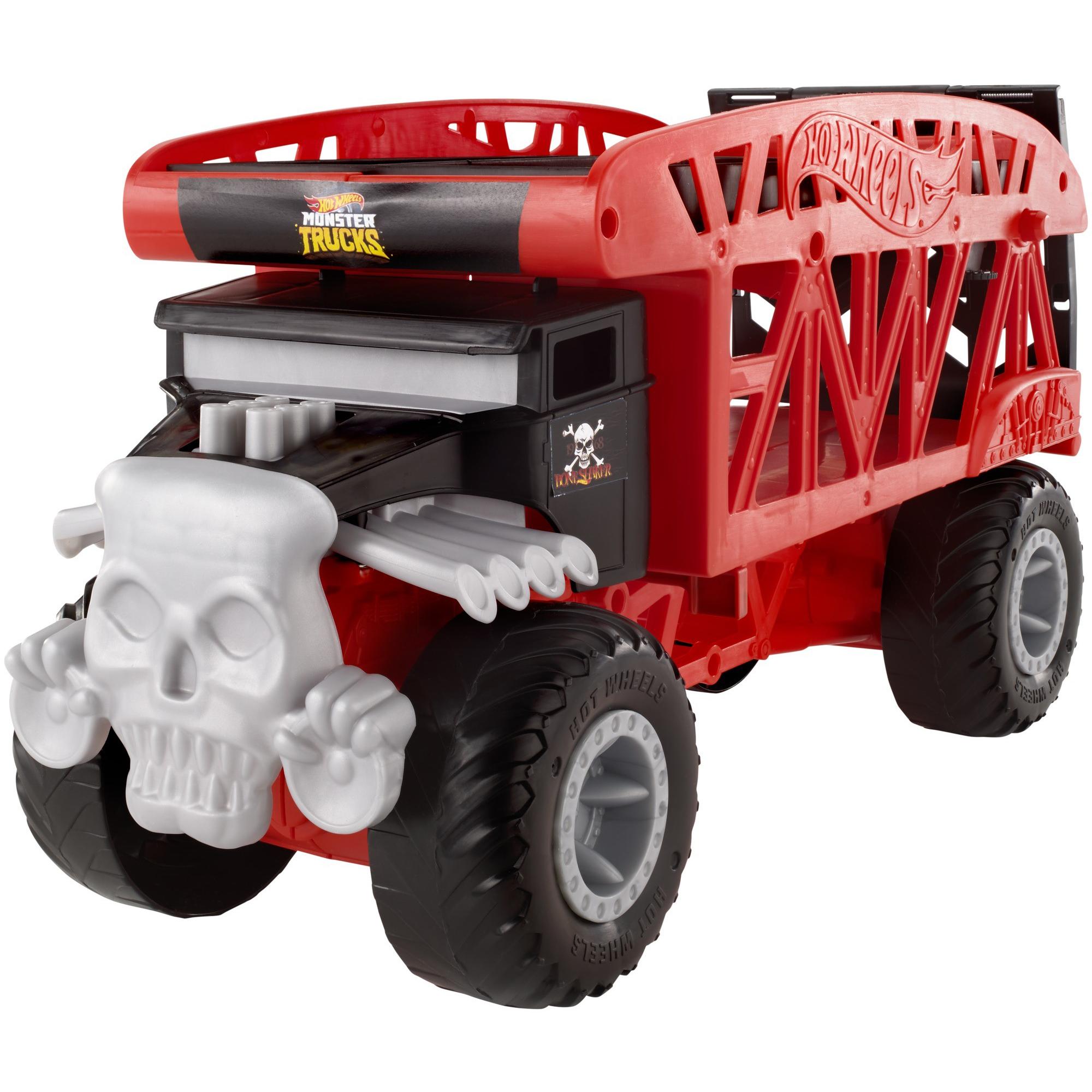 Hot Wheels Monster Truck Bone Shaker Monster Mover Vehicle - image 1 of 15