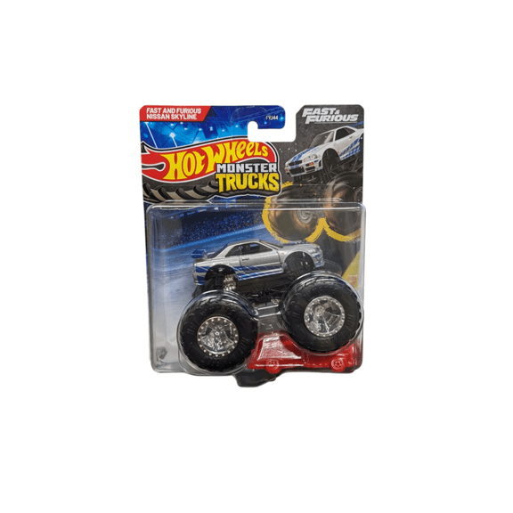 Hot Wheels Monster Truck Fast & Furious Nissan Skyline