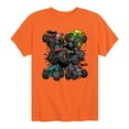 thumbnail image 1 of Hot Wheels - Monster Truck Grids - Youth Short Sleeve Graphic T-Shirt, 1 of 4