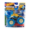 thumbnail image 1 of Hot Wheels Monster Truck Play Vehicles, Motosaurus Blue, 1 of 1