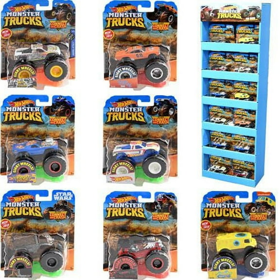 Hot Wheels Monster Truck Sidekick- SHIP 1 PC RANDOMLY