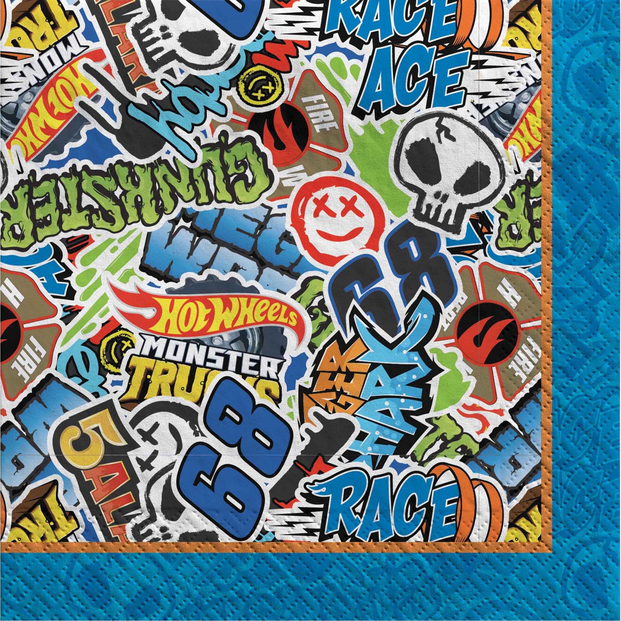 Hot Wheels Monster Truck Small Napkins (16ct)