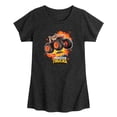 thumbnail image 1 of Hot Wheels - Monster Truck - Toddler Girls Fitted Short Sleeve T-Shirt, 1 of 3