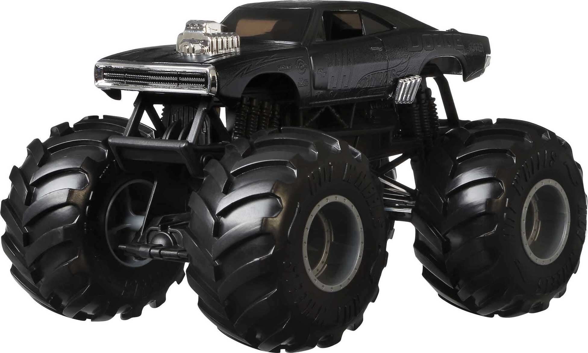 HOT WHEELS MONSTER TRUCKS OVERSIZED 2023 DODGE R/T 1:24 SCALE