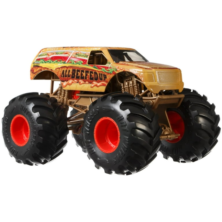 Hot Wheels Monster Trucks 1:24 Scale All Beefed Up Play Vehicle