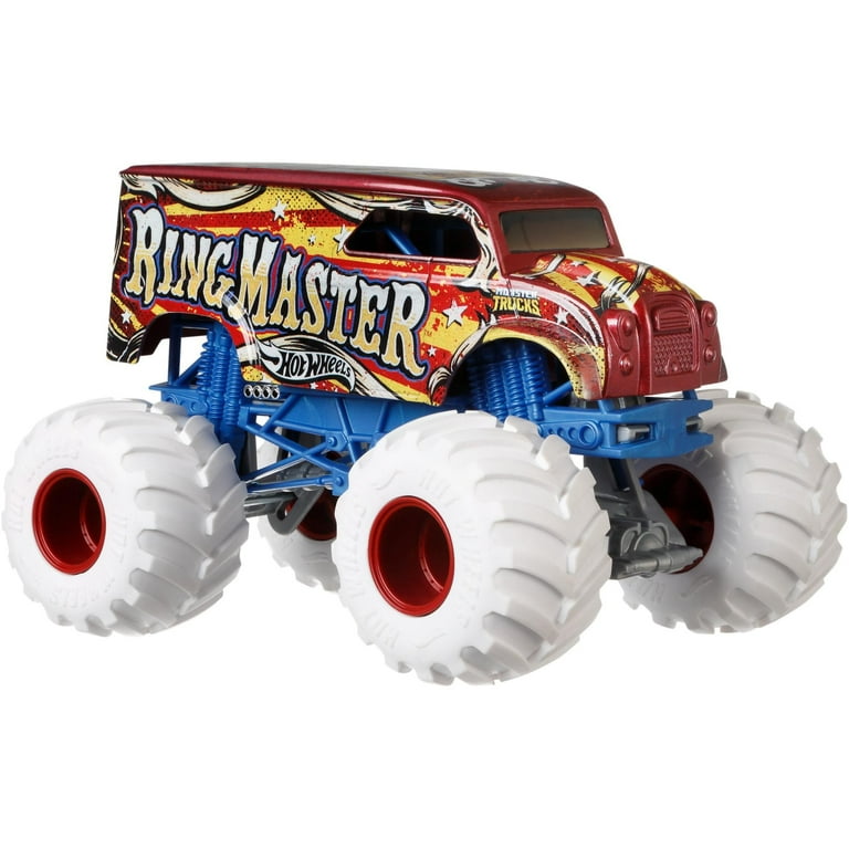 Hot Wheels Monster Trucks 1 24 Scale Ring Master Vehicle