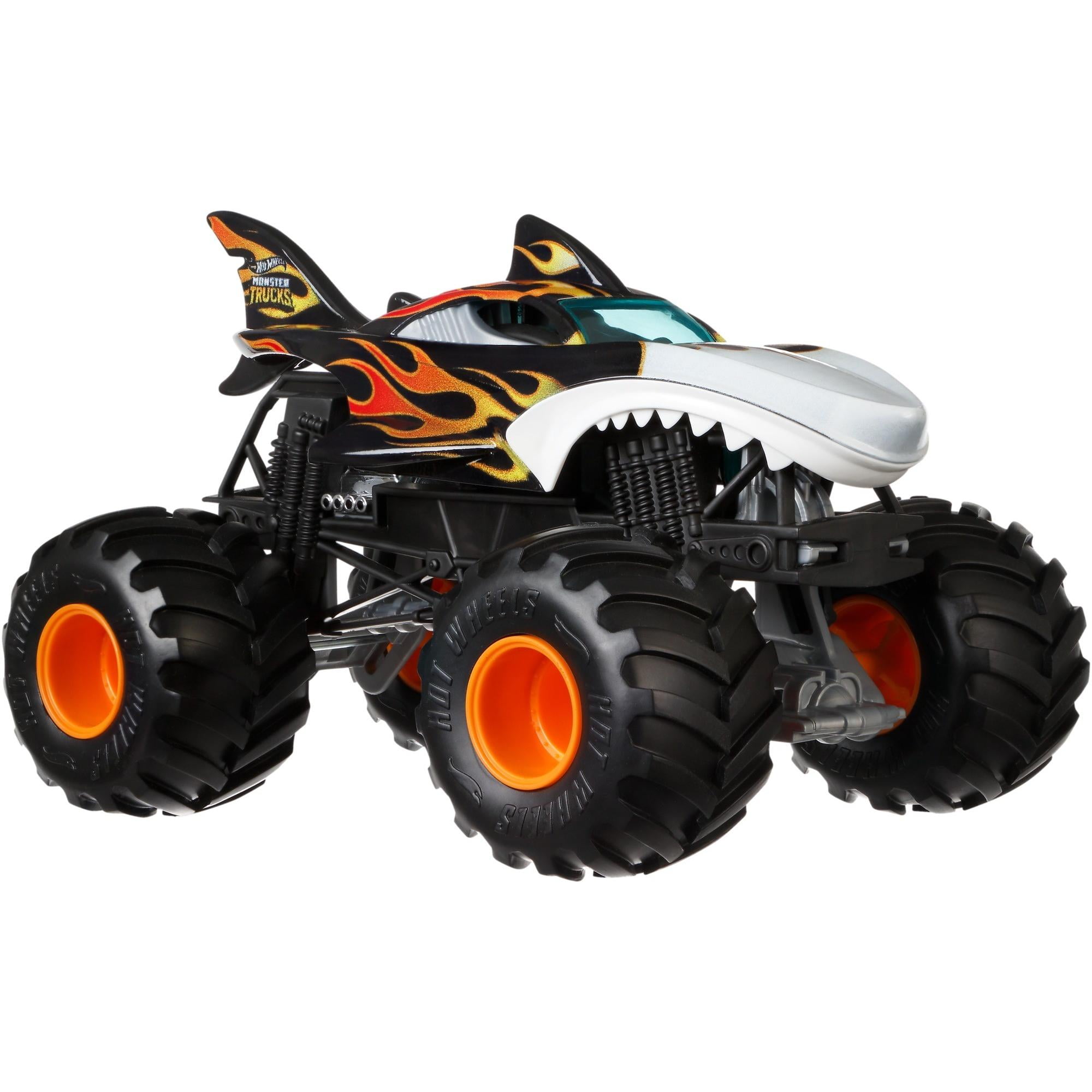 Hot Wheels Monster Trucks Bone Shaker Vehicle with Giant Wheels – Square  Imports